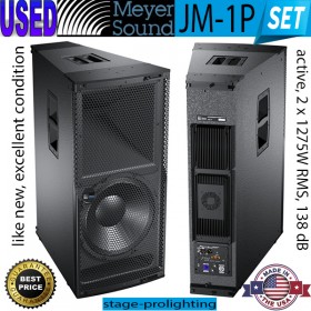 USED Meyer Sound JM-1P, active speakers SET